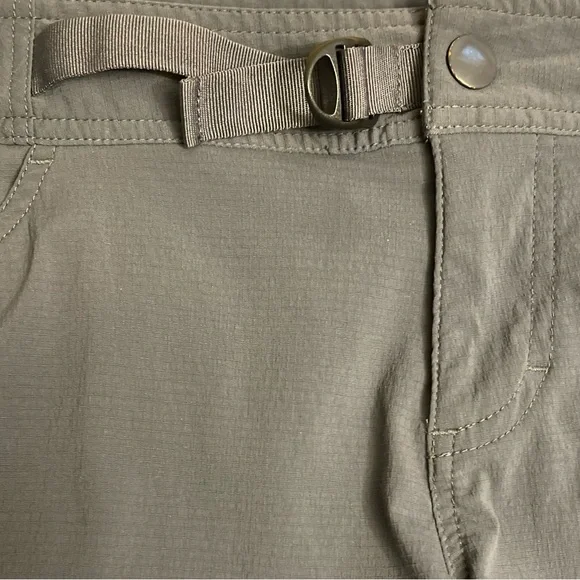 prAna Women's Jasmine Knicker, Belted Adjustable Waist
Gray, Size 10 - Picture 6 of 15